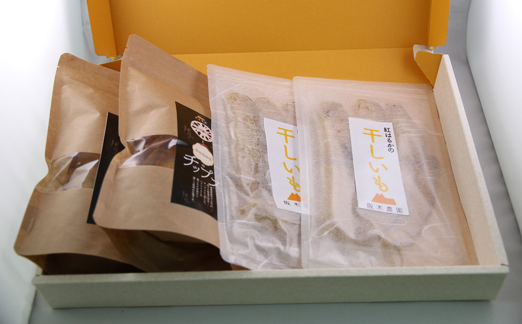 さつまいもとレンコンの野菜チップスと干しいもセット スナック菓子 お菓子 おやつ 健康福岡県香春町12000菓子・スイーツその他 洋菓子