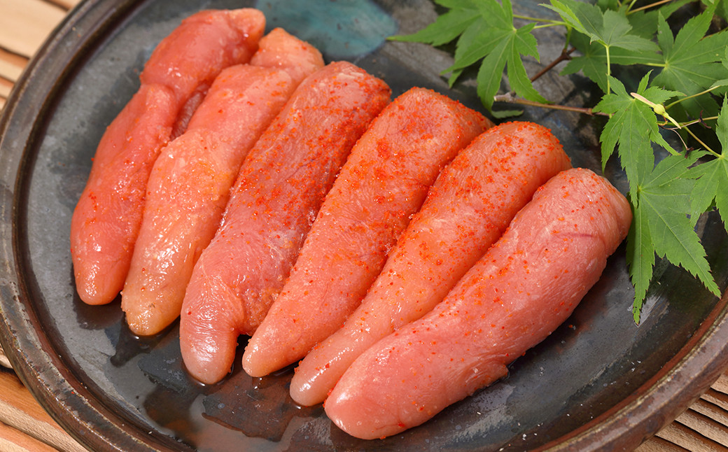 博多まるきた水産 無着色 辛子明太子 あごおとし 一本物 3kg(300g×10)福岡県香春町48000魚介・海産物明太子・その他魚卵