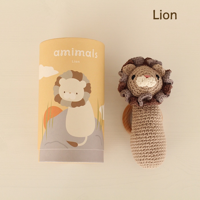 amimals ラトル Lion兵庫県川西市11000雑貨・日用品おもちゃ・ぬいぐるみ