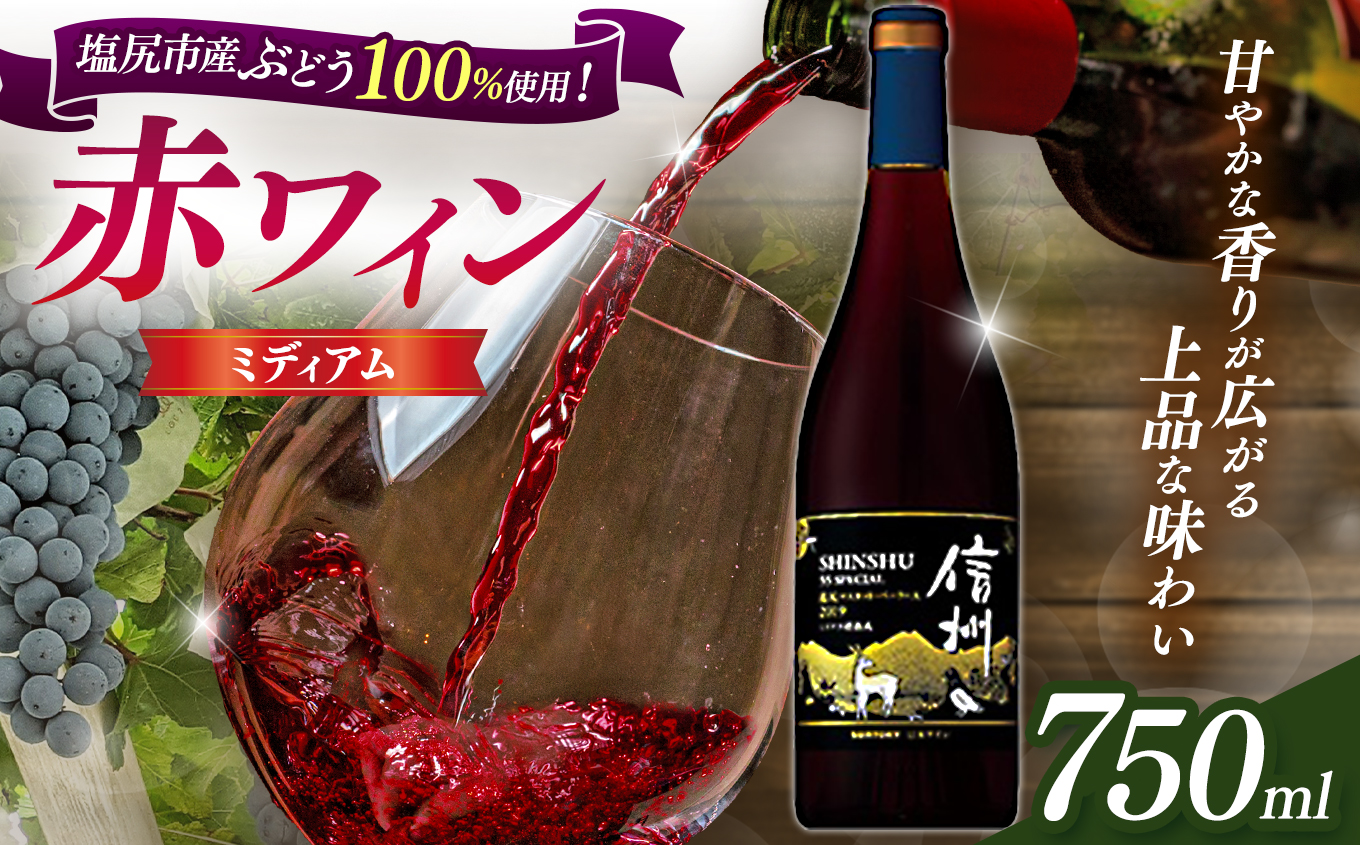 信州55SPECIAL 塩尻マスカット・ベーリーA2019  |  飲料 お酒 アルコール ワイン 長野県 塩尻市長野県塩尻市28000酒・アルコールワイン