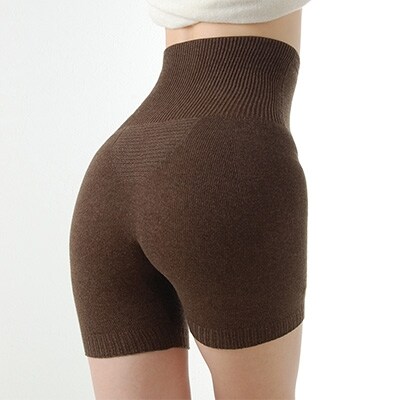 毛糸のパンツ 2枚組 ブラウン(S〜M)【1098297】大阪府忠岡町30000衣類・装飾品・工芸品その他 装飾品・工芸品