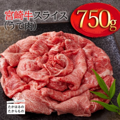 宮崎牛スライス(うで肉)約750g TF0571-P00012宮崎県高原町15000肉