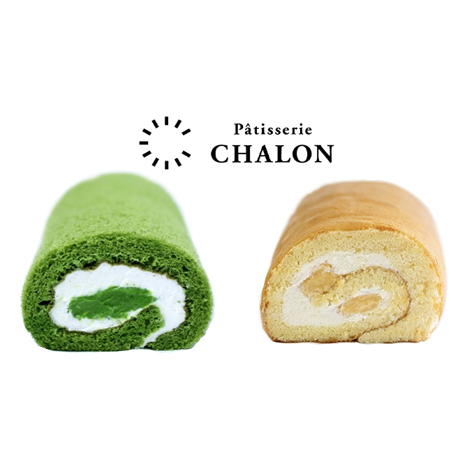 パティスリー・シャロン ロールケーキ 2本(抹茶、シャロン各1本) お菓子 スイーツ 岡山県高梁市10000菓子・スイーツケーキ・カステラ