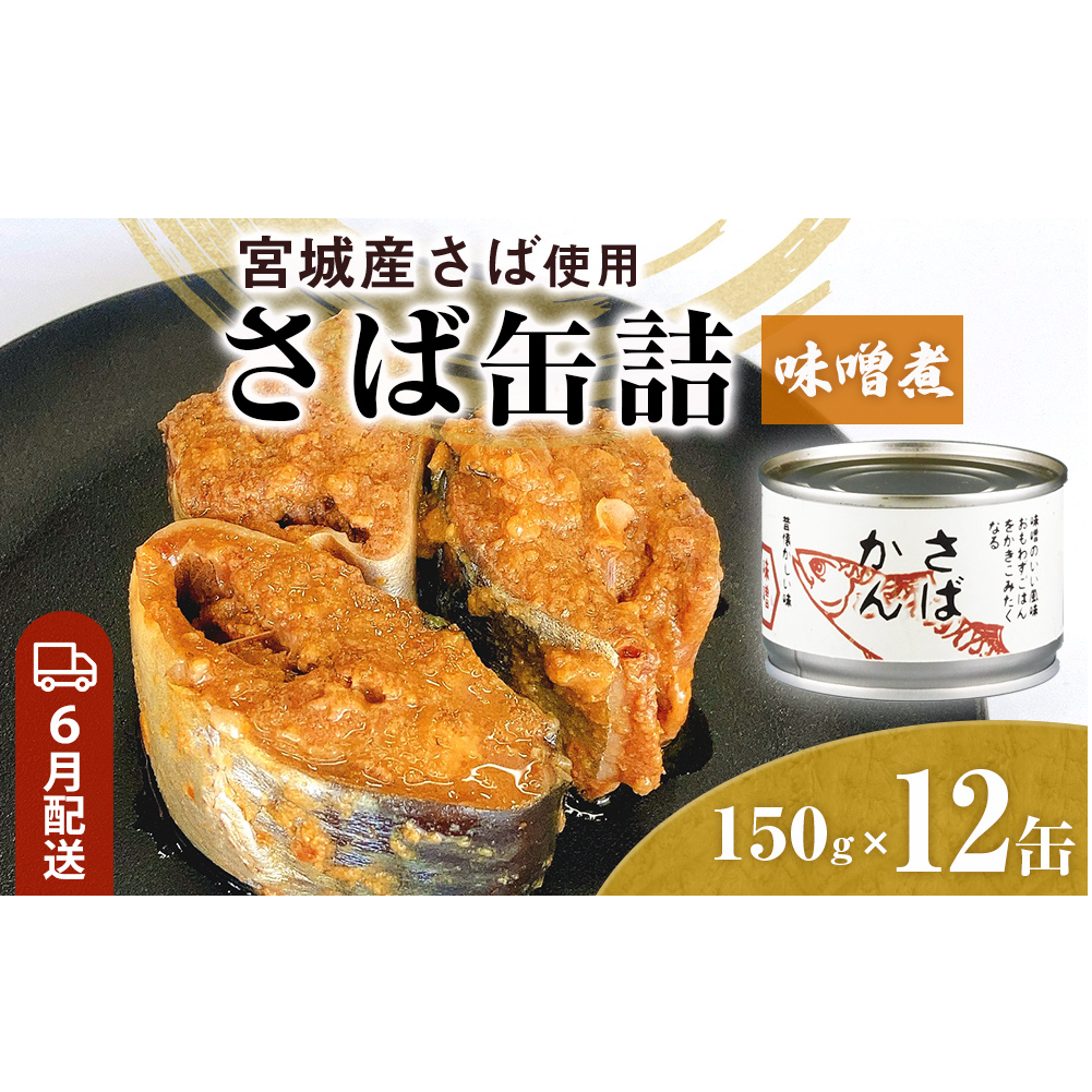 【6月配送】缶詰 さば缶詰 味噌煮 12缶 サバ缶 鯖缶 さば缶 鯖 味噌 国産 常温 長期保管 ローリングストック 備蓄 常温保存 防災 非常食 キャンプ 保存食 長期保存可 缶詰め セット 保存料 無