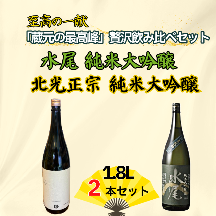 飯山杜氏(イイヤマトウジ)の技光る 至高の一献「蔵元の最高峰」贅沢飲み比べ1.8Lセット(Bk-019)長野県飯山市79000酒・アルコール日本酒
