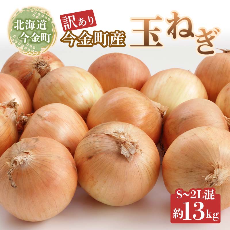【先行予約】【訳あり】今金町産玉ねぎ13kg(S〜2Lサイズ混合) 北海道 玉ねぎ 玉葱 たまねぎ 北海道産 不揃い 訳あり 大容量 野菜 常備野菜 F21W-398北海道今金町11000野菜・きのこ玉ねぎ・ねぎ