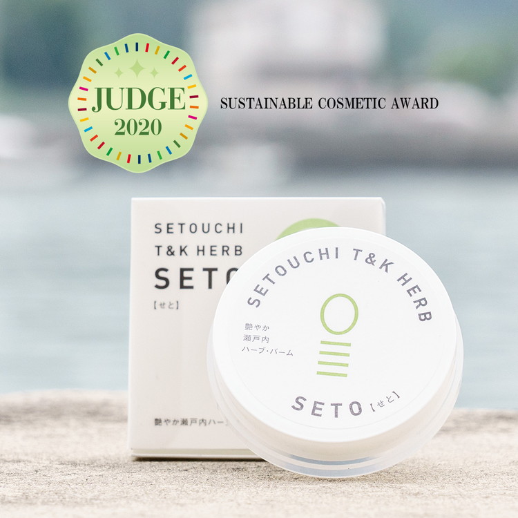 SETOUCHI T&K HERB 瀬戸内ハーブ・バーム 1個|オーガニック コスメ 敏感肌 乾燥肌 香り 艶感 潤い 紫外線対策 保湿 竹 レモンマートル ホホバオイル 化粧品 コスメ スキンケア ヘアケア フェイ