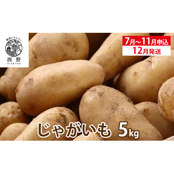吉名の「まるきっちゃん」じゃがいも 5kg+400g(傷み補償分)【7月〜11月申込】12月発送 | 野菜 じゃがいも ポテト いも 芋 料理 総菜 産地直送 瀬戸内海の温暖な気候で育つ 美味しいじゃが