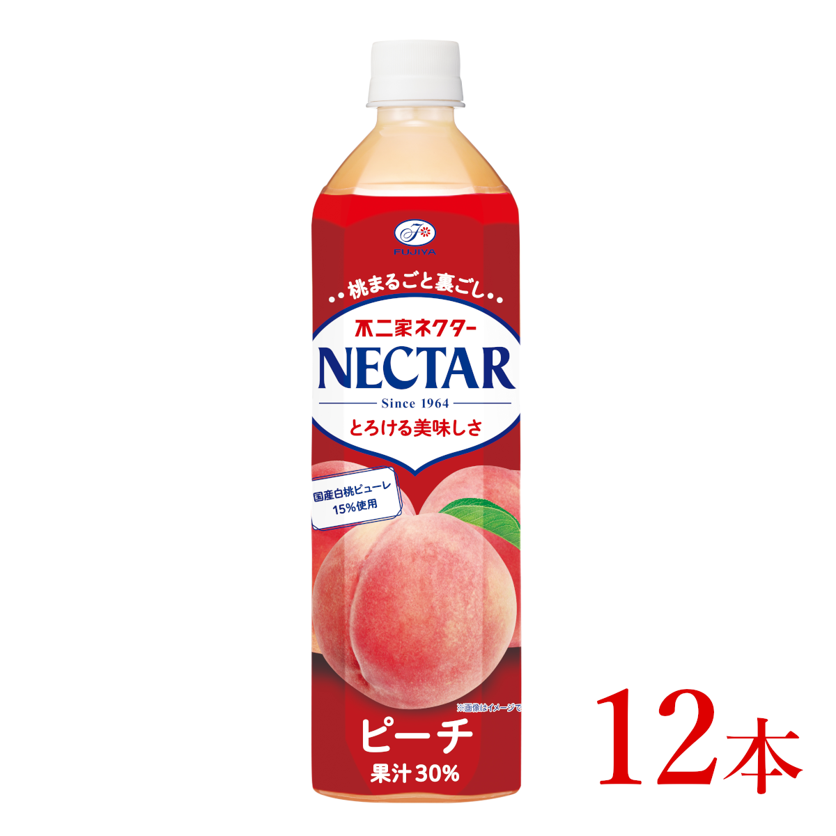 不二家 ネクターピーチ「900ml×12本」長野県安曇野市15000お茶・飲料果汁・野菜飲料