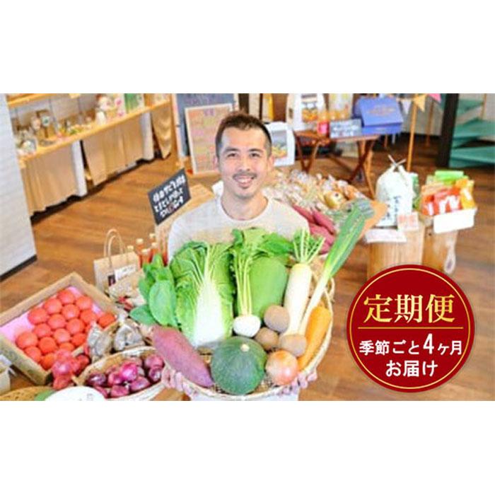 忍びの国の野菜セット(12品以上)季節毎に4回お届け三重県伊賀市40000野菜・きのこその他 野菜