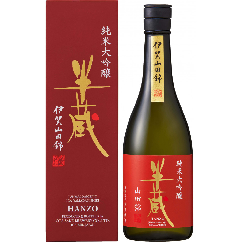 半蔵 純米大吟醸 赤ラベル720ml三重県伊賀市10000酒・アルコール日本酒