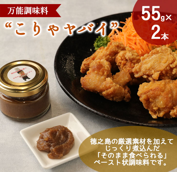 万能調味料 ”こりゃやばい” 2本 セット 55g×2本 ペースト 旨味 調味料 BK-1-N鹿児島県天城町10000調味料・油その他 調味料・油