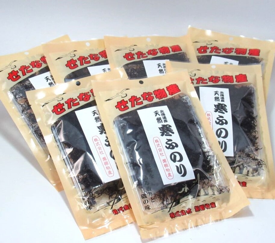 【天然の自然食品】北海道産 寒ふのり 7袋セット 天日干し 海鮮 味噌汁 酢の物 サラダ せたな町 ふるさと納税北海道せたな町22000魚介・海産物のり・海藻
