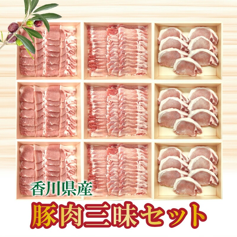 【ふるさと納税】香川県産 豚肉三昧セット6.3kg 豚肉 ロース ステーキ 焼肉 生姜焼き しゃぶしゃぶ 冷凍  秋 旬香川県三豊市86000肉