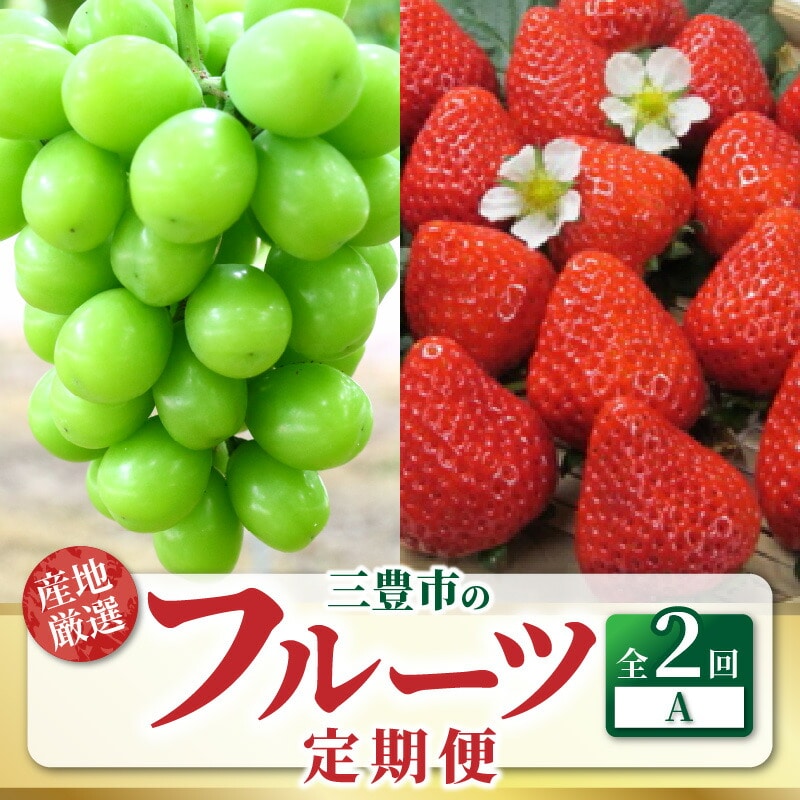 【ふるさと納税】【配送不可地域:北海道・沖縄県・離島】定期便 フルーツ 2回 お届け シャインマスカット 大粒 1房 800g以上 糖度17度以上 さぬきひめ いちご 約1kg 以上 旬の果物  お取り寄