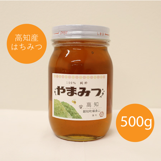 越知町産 はちみつ 国産 500g(西洋みつばち)高知県越知町8000鍋セット・総菜・加工食品ジャム・はちみつ