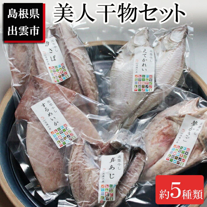 季節の美人干物おまかせセット島根県出雲市11000魚介・海産物干物