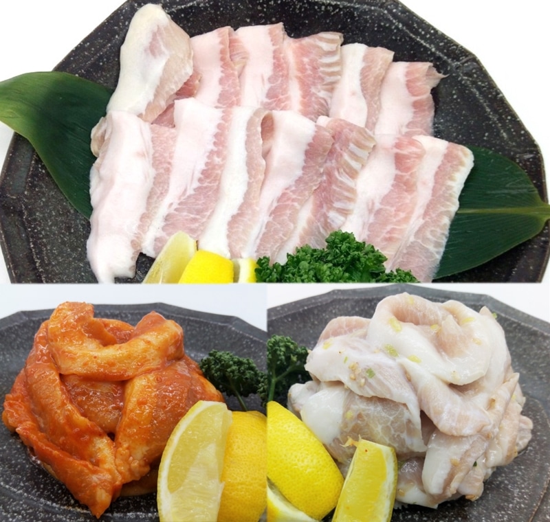 (冷凍) 豚トロ・ねぎ塩レモン豚トロ・味噌ダレ豚トロ 3種盛 900g / 歩商事 豚肉 自家製たれ 希少部位 おつまみ おかず お弁当 奈良県 田原本町奈良県田原本町13000肉豚肉