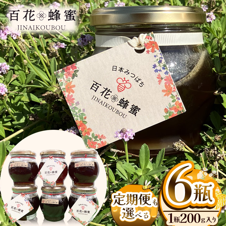 数量限定! 日本ミツバチの百花蜂蜜(6瓶)栃木県下野市54000鍋セット・総菜・加工食品ジャム・はちみつ