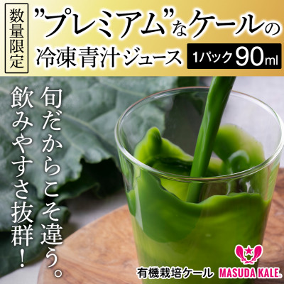 【毎月定期便】青汁 無添加 ケールジュース 90ml×20パック 健康 腸活応援 スムージー 全6回【配送不可地域:離島】【4003782】静岡県磐田市70000お茶・飲料果汁・野菜飲料