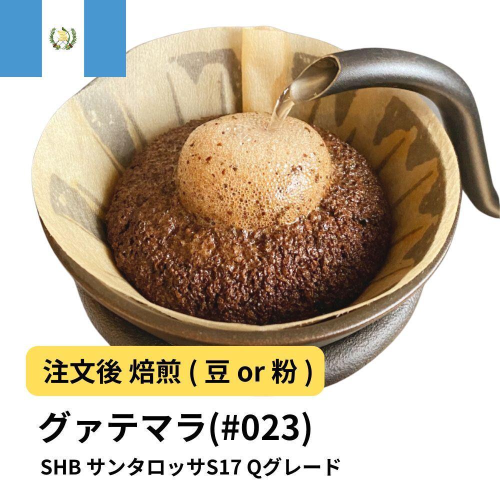 【粉】コーヒー #023 グァテマラSHB サンタロッサS17 310g 当日焙煎 大山珈琲大阪府堺市5000お茶・飲料コーヒー・紅茶