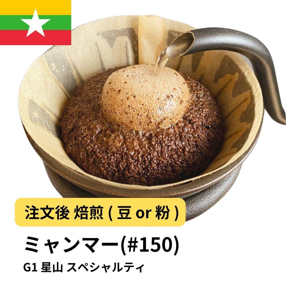 【粉】コーヒー #150 ミャンマー G1 星山 310g 当日焙煎 大山珈琲大阪府堺市5000お茶・飲料コーヒー・紅茶