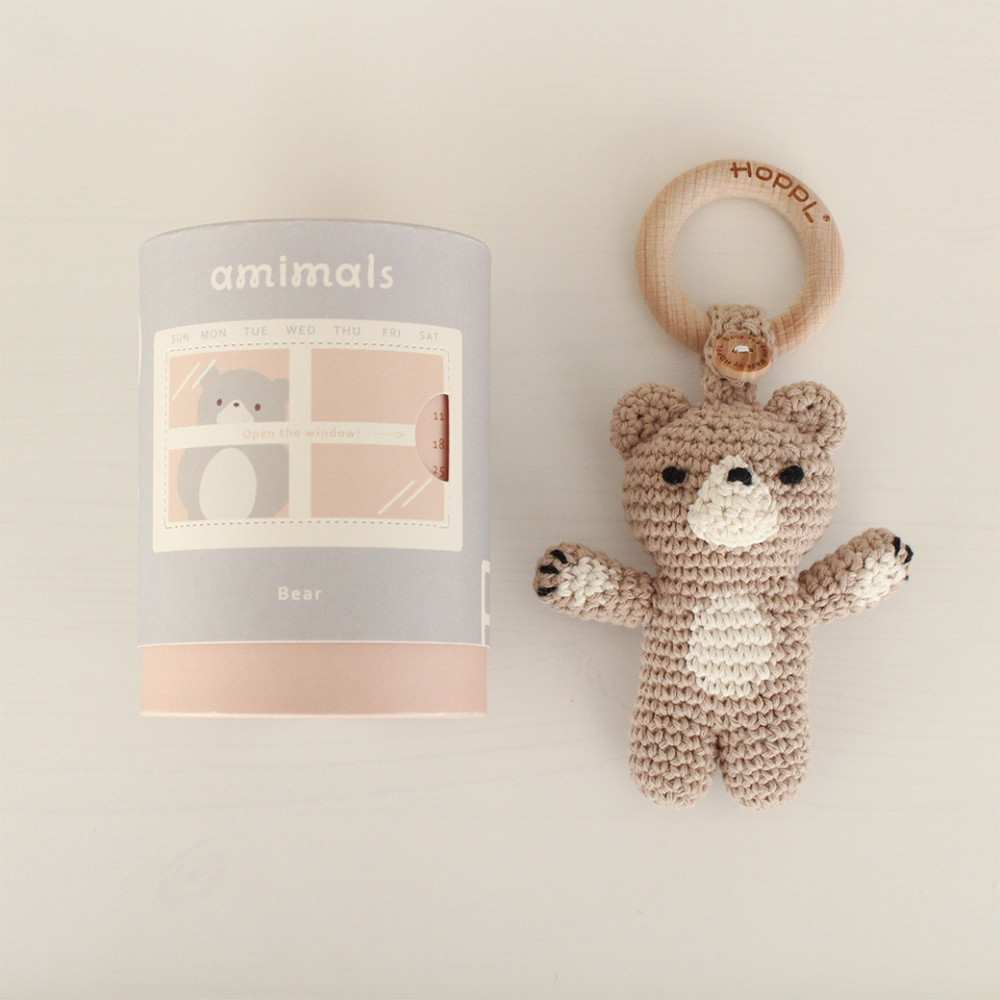 HOPPL(ホップル)amimals(アミマルズ) マスコット Bear大阪府堺市15000雑貨・日用品おもちゃ・ぬいぐるみ