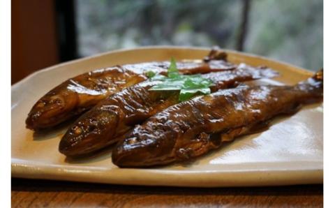 イワナ山椒煮(20〜25尾入) C-D13 有限会社池田養魚場滋賀県東近江市34000魚介・海産物その他 魚介・海産物