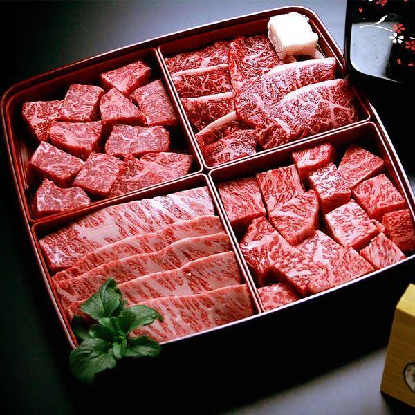 【冷蔵便】【辰屋】神戸牛焼肉懐石 4種 計600g兵庫県神戸市110000肉