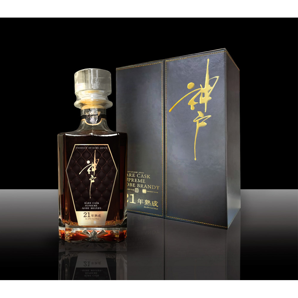 RARE CASK SUPREME KOBE BRANDY 21年熟成 750ml兵庫県神戸市700000酒・アルコールウイスキー・洋酒・リキュール