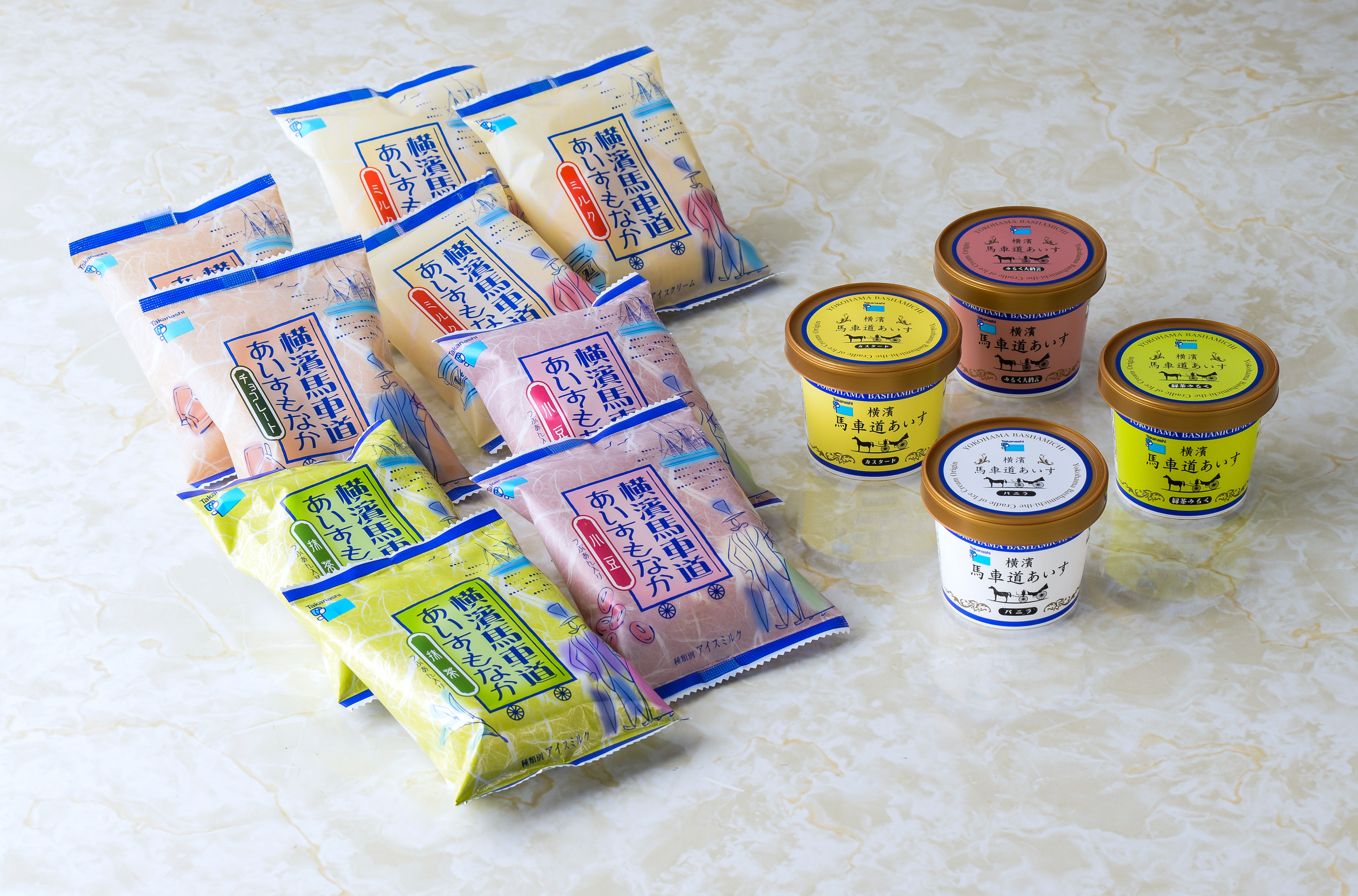 横濱馬車道あいすセット (カップ&もなか)神奈川県横浜市11000菓子・スイーツアイス・ジェラート