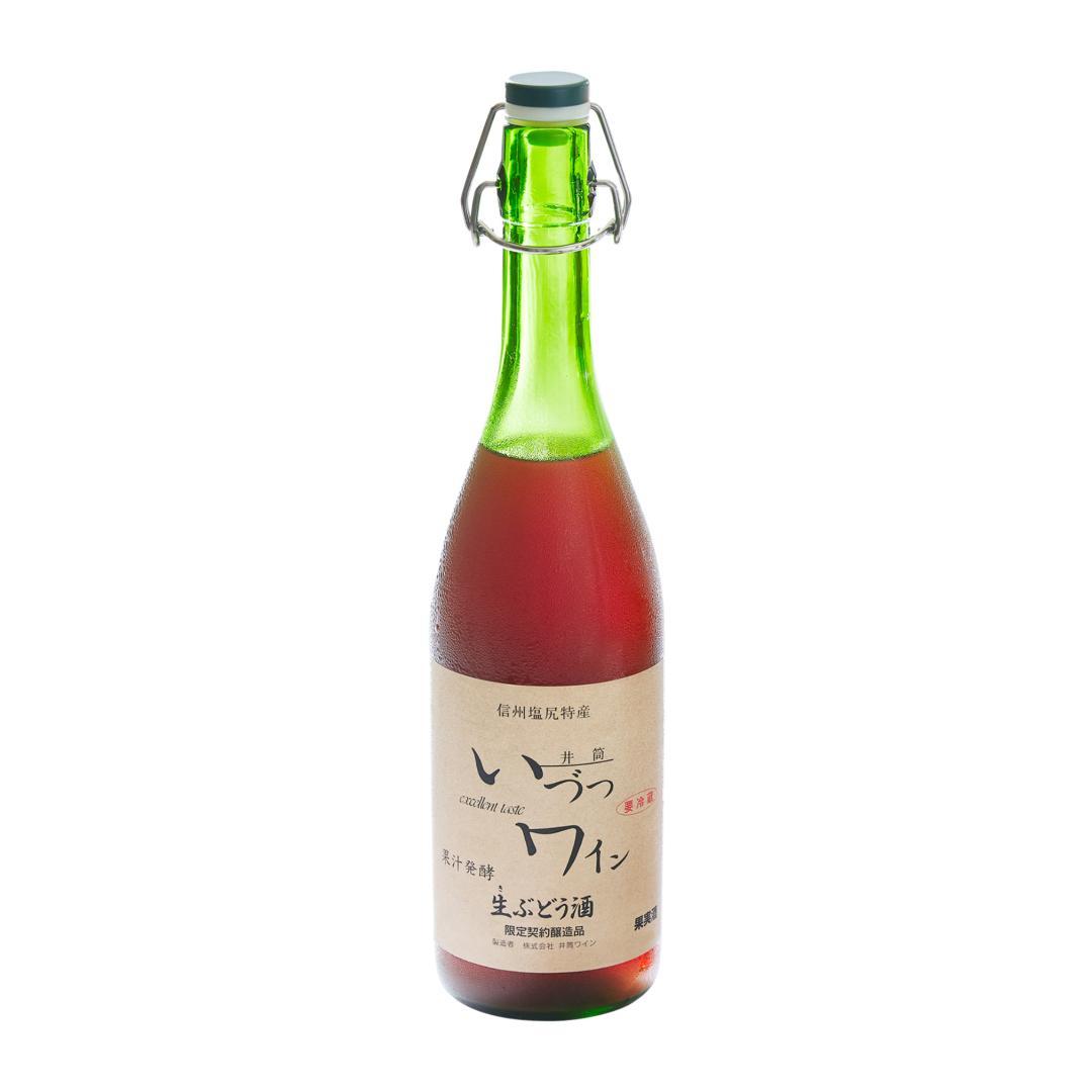 井筒ワイン 酸化防止剤無添加 果汁発酵 生ワイン ロゼ 720ml x 2本 要冷蔵 発売元 株式会社片山神奈川県川崎市15000酒・アルコールワイン