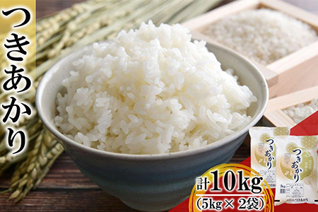 つきあかり 精米 10kg 【2154】岩手県花巻市30000米・パン白米
