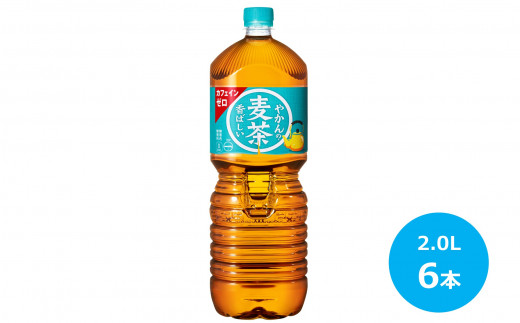 やかんの麦茶2Lペットボトル×6本 【847】岩手県花巻市7000お茶・飲料お茶