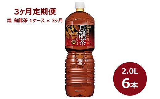 【3ヶ月定期便】煌烏龍茶2Lペットボトル 6本セット 【849】岩手県花巻市21000お茶・飲料お茶