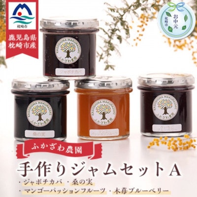 【のし付き・お中元】手作りジャムセットA A6-19C【配送不可地域:離島】【1511344】鹿児島県枕崎市16000鍋セット・総菜・加工食品ジャム・はちみつ