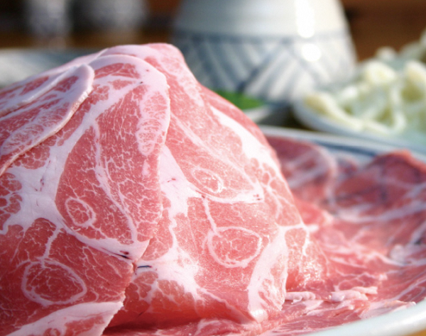 A-68 福豚しゃぶしゃぶ肉の詰合せ(肩ロースしゃぶしゃぶ用×600g・バラしゃぶしゃぶ用×500g)群馬県前橋市10000肉豚肉