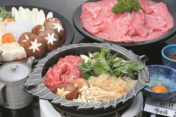 P-08 牛や清 すき焼セット 2人前群馬県前橋市25000肉牛肉