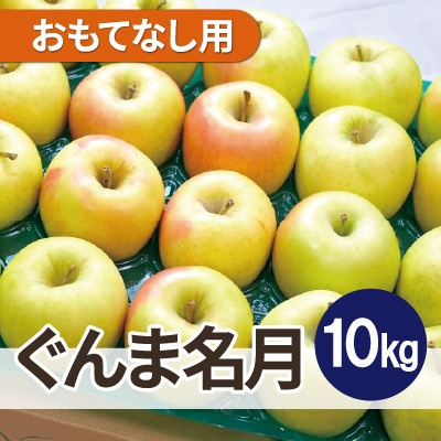 【25年11月より順次発送】平均糖度13度以上! ぐんま名月 約10kg おもてなし用【配送不可地域:離島・沖縄】【1667958】青森県大鰐町30000果物・フルーツりんご・梨