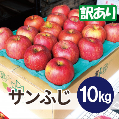【25年12月出荷予定】平均糖度13度以上! サンふじ 約10kg 訳あり【配送不可地域:離島・沖縄】【1667990】青森県大鰐町25000果物・フルーツりんご・梨
