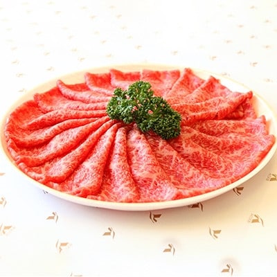 くまもと球磨産 黒毛和牛 モモしゃぶしゃぶ用400g(水上村)【配送不可地域:離島】【1412489】熊本県水上村13000肉牛肉