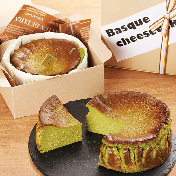 嬉野抹茶バスクチーズケーキ:A080-002佐賀県佐賀市8000菓子・スイーツ