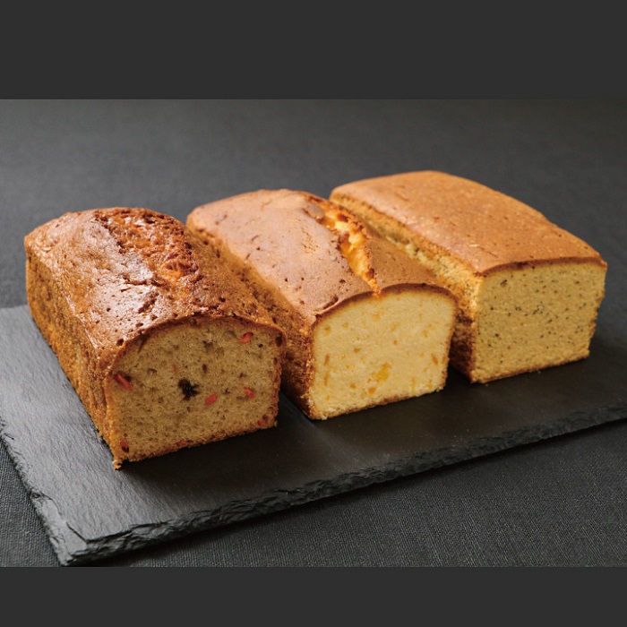 レインボーハウスパウンドケーキ3本詰合せギフトセット:B100-024佐賀県佐賀市10000菓子・スイーツ