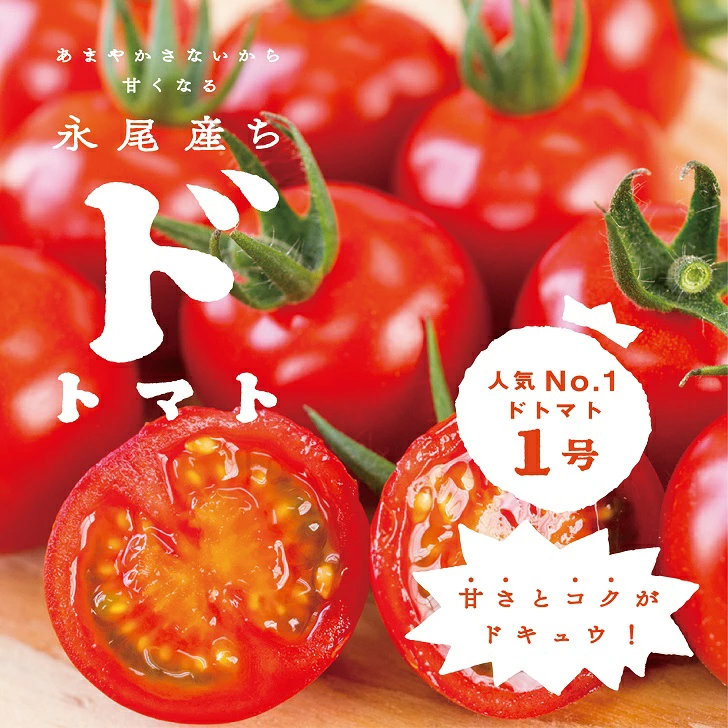 【人気】甘さとコクがド級!ドトマト1号:B140-010佐賀県佐賀市14000野菜・きのこトマト