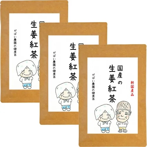 国産 生姜紅茶(3個セット):B180-008佐賀県佐賀市18000お茶・飲料お茶