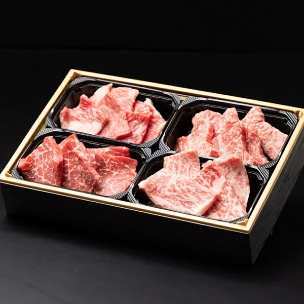 食べ比べ 佐賀牛焼肉4種盛り(100g×4):B255-004佐賀県佐賀市25500肉