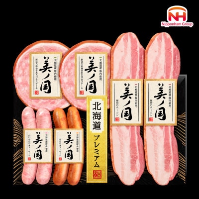 【ふるさと納税】 北海道プレミアム美ノ国 グリル6点セット 北海道産豚肉 日本ハムギフト_03448【配送不可地域:離島】【1504488】北海道旭川市12000肉加工肉(ハム・ソーセージ等)