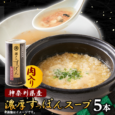 濃厚すっぽん肉入りスープ 180g×5本【1445590】神奈川県山北町16000鍋セット・総菜・加工食品その他 鍋セット・総菜・加工食品