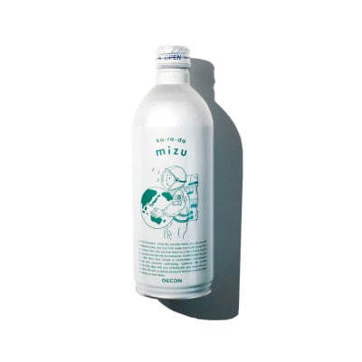 DECON ka-ra-da mizu (みず) 490ml 1箱24本入り【1588636】神奈川県山北町19000お茶・飲料水・ミネラルウォーター