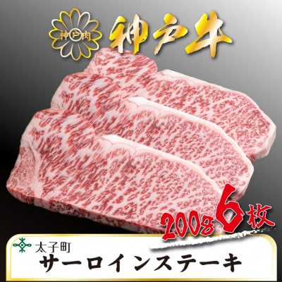 神戸牛 TSST10 ロースステーキ 200g×6枚 合計1200g【配送不可地域:離島】【1509936】兵庫県太子町110000肉牛肉